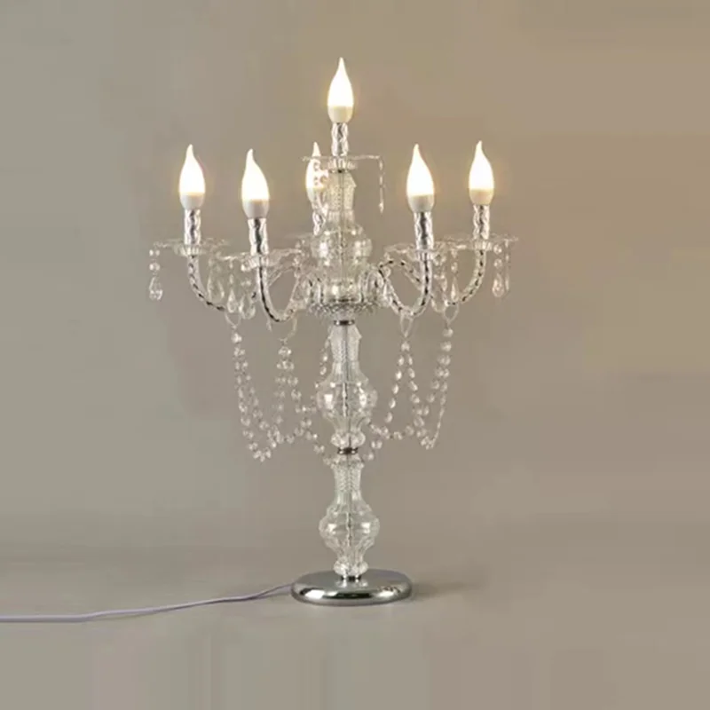 Candle Supplies Luxury - モダンなキャンドルランプ、結婚式のセンターピースランプ、エレガントなテーブルランプ、リビングルームの高級キャンドルライト、美しい装飾用品