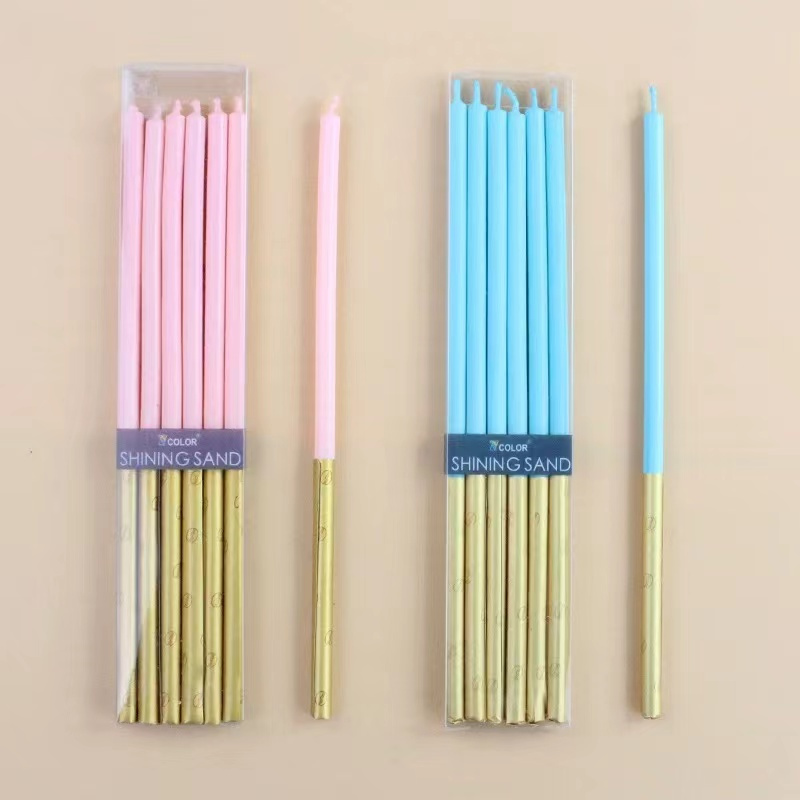 女の子のための長い誕生日のキャンドル,パーティー用品,休暇の - Candle Supplies Luxury のレビューと価格