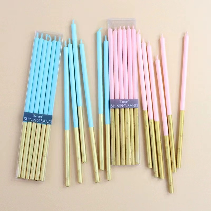 女の子のための長い誕生日のキャンドル,パーティー用品,休暇の - Candle Supplies Luxury のレビューと価格
