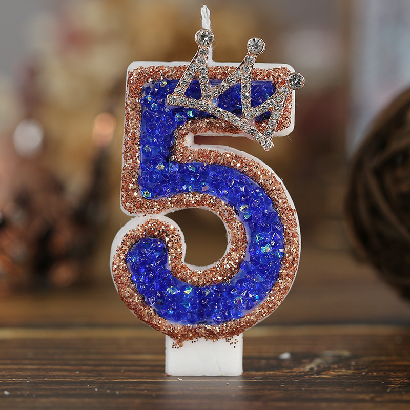ブルー誕生日番号キャンドルケーキデコレーション用ハロウィン奉 - Candle Supplies Luxury のレビューと価格