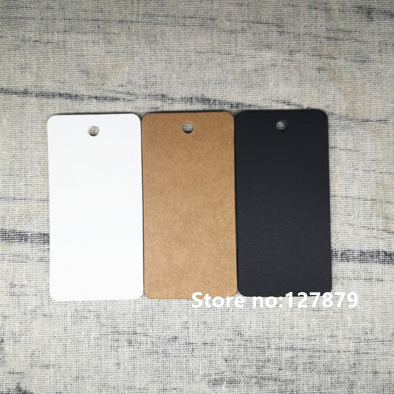 100枚入り 多種サイズ クラフト紙ラベル DIYクラフト用 - Kraft Hang Tag のレビューと価格