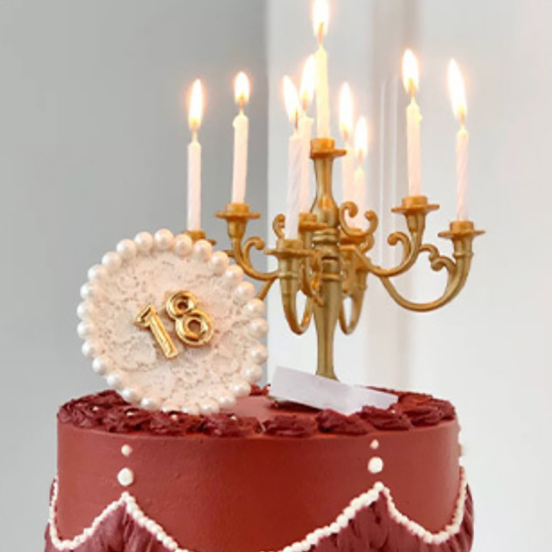 ケーキデコレーション燭台キャンドルベーキングレトロヨーロッパ - Candle Supplies Luxury のレビューと価格