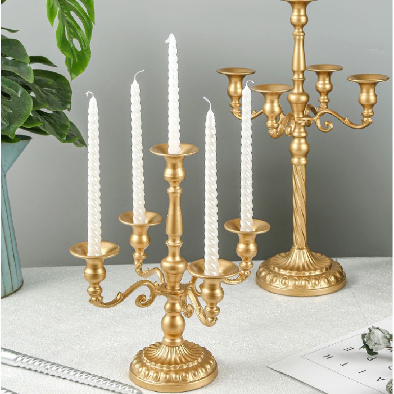 ヴィンテージキャンドルホルダー結婚式のテーブル装飾燭台リビン - Candle Supplies Luxury のレビューと価格