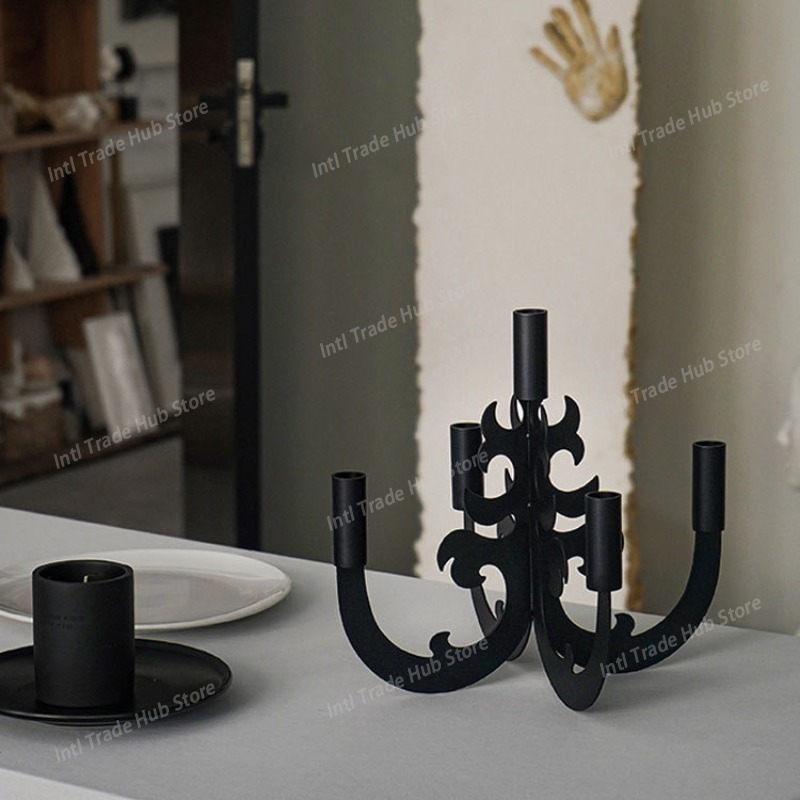 ヴィンテージキャンドルホルダーリビングルーム高級金属キャンド - Candle Supplies Luxury のレビューと価格