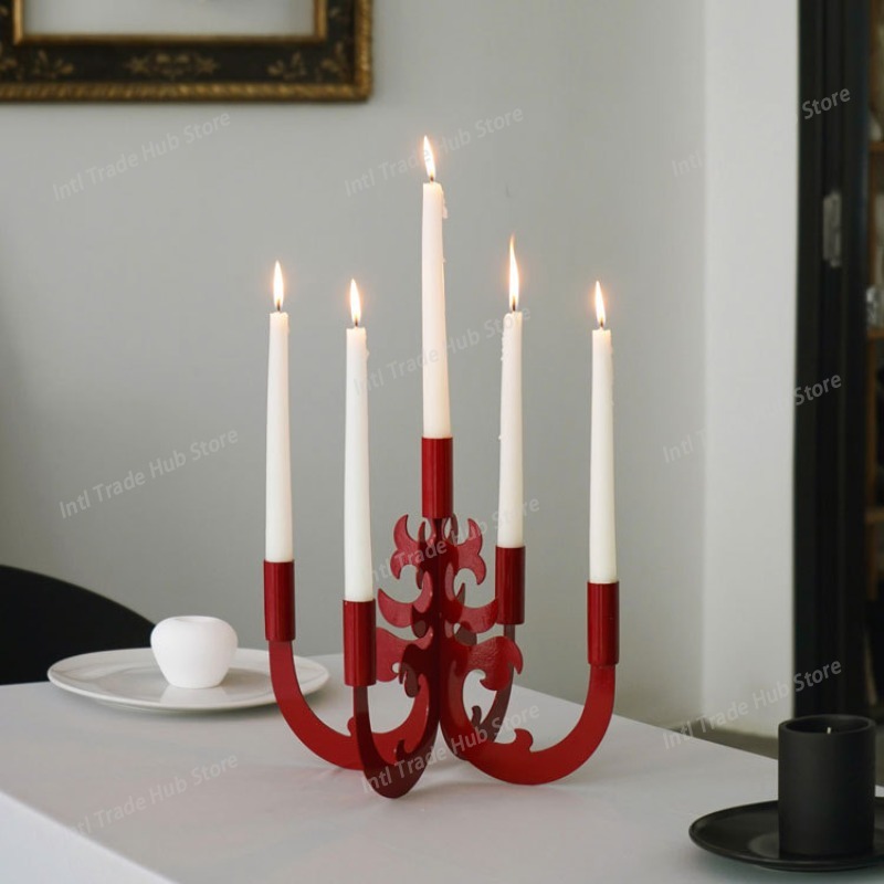ヴィンテージキャンドルホルダーリビングルーム高級金属キャンド - Candle Supplies Luxury のレビューと価格